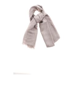 Fringes scarf in grey