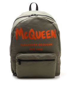 Alexander McQueen Graffiti Logo Backpack