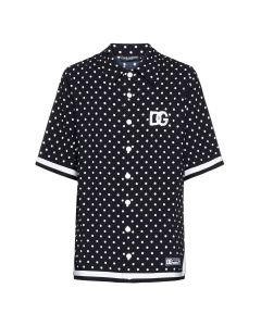 Dolce & Gabbana Polka-Dot Print Short-Sleeved Shirt