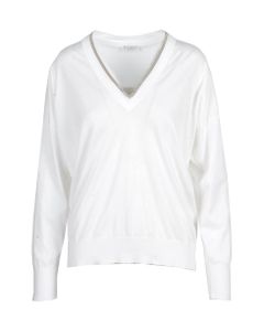 Women's White Sweater