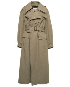 Maison Margiela Deconstructed Belted Trench Coat