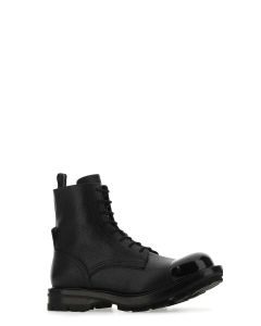 Alexander McQueen Wander Lace-Up Boots