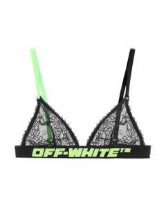 Lace Bra With Logo Band