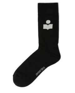 Isabel Marant Logo-Embroidered Socks
