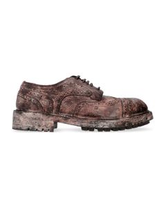 Leather Brogue Derby Shoes