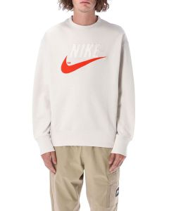 Nike Logo Embroidered Crewneck Sweatshirt