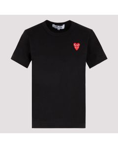 Comme des Garçons Play Overlapping Heart T-Shirt