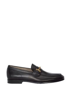 Tod's Double T Logo Plaque Loafers