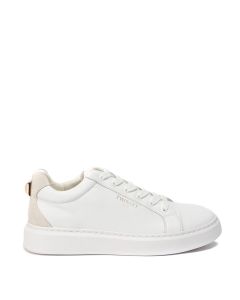 Leather sneakers with stud