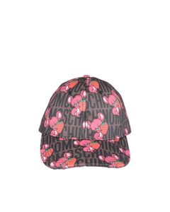 Moschino All-Over Patterned Baseball Cap
