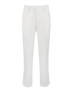 Slightly flared cotton jeans