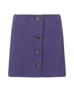 Pinko Button-Up Mini Skirt