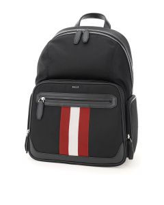 Bally Logo Stripe-Embellished Backpack