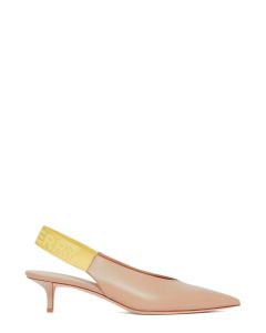Burberry Slingback Pointed Toe Pumps