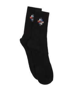 Colourful Cross Short Socks