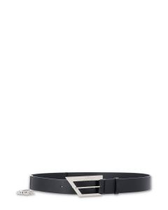 The Attico Chain Embellished Buckle Belt