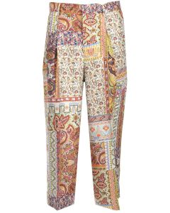 Etro Paisley Printed Cropped Pants
