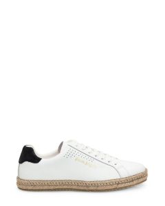 Palm Angels Logo Printed Lace Up Espadrilles