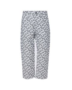 Sunnei All-Over Logo Printed Straight Pants