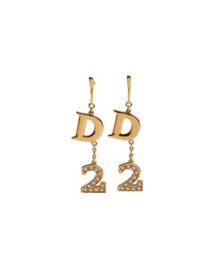 D2 Logo Earrings
