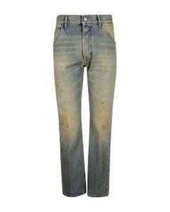 Dirt Effect 5 Pockets Jeans