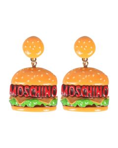 Moschino Hamburger Earrings