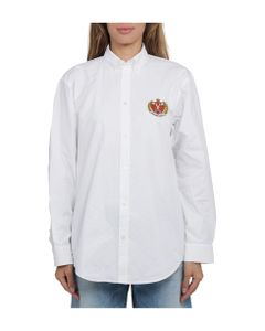 Wardrobe White Embroidery Shirt