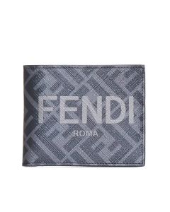 Fendi Allover FF Motif Bi-Fold Wallet