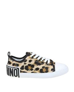 Leopard patterned sneakers