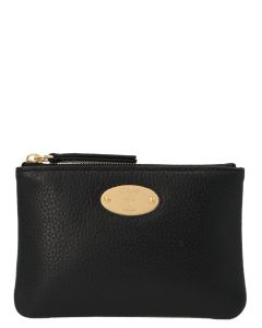 Mulberry Logo Plaque Coin Pouch