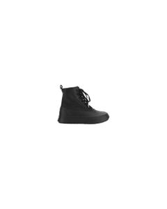 Leather Mix Hi-top Sneaker