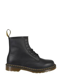 Dr. Martens Round Toe Lace-Up Combat Boots