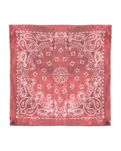 Scarf With Paisley Pattern