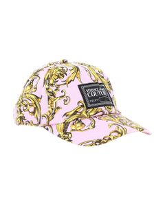 Hat Baseball Cap With Central Sewing Printed Canvas Garland