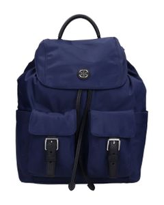 Backpack In Blue Nylon