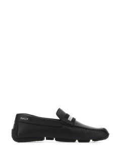 Bally Striped Slip-On Loafers