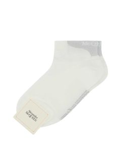 Alexander McQueen Logo Intarsia Ankle Socks