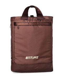 Brown Ripstop Nylon Backpack