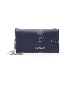 Vetements Passport Chain Strap Clutch Bag