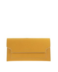 Bellows Saffiano leather wallet