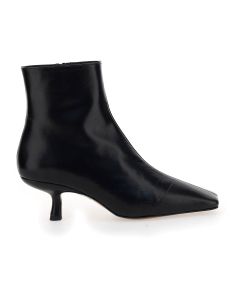 By Far Lange Square-Toe Ankle Boots