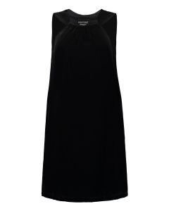 Boutique Moschino Gathered Detailed Sleeveless Dress