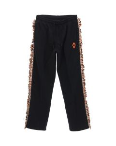 Marcelo Burlon County Of Milan Logo Embroidered Trousers