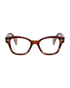Rx0880 Striped Havana Glasses