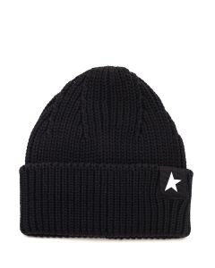 Golden Goose Deluxe Brand Star Patch Beanie