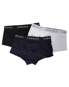 Versace Three-Pack Logo Band Boxer Briefs