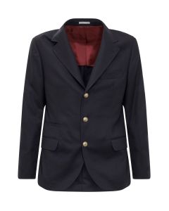 Brunello Cucinelli Buttoned Single-Breasted Jacket