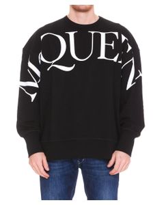 Alexander McQueen Logo-Printed Crewneck Sweatshirt