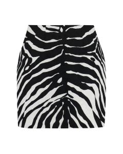 Dolce & Gabbana Zebra-Printed Mini Skirt
