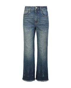 90s Cropped Jeans By Stella Mccartney; Made Entirely From Sustainable Stretch Cotton, For A Comfortable Fit And An Elongated Silhouette